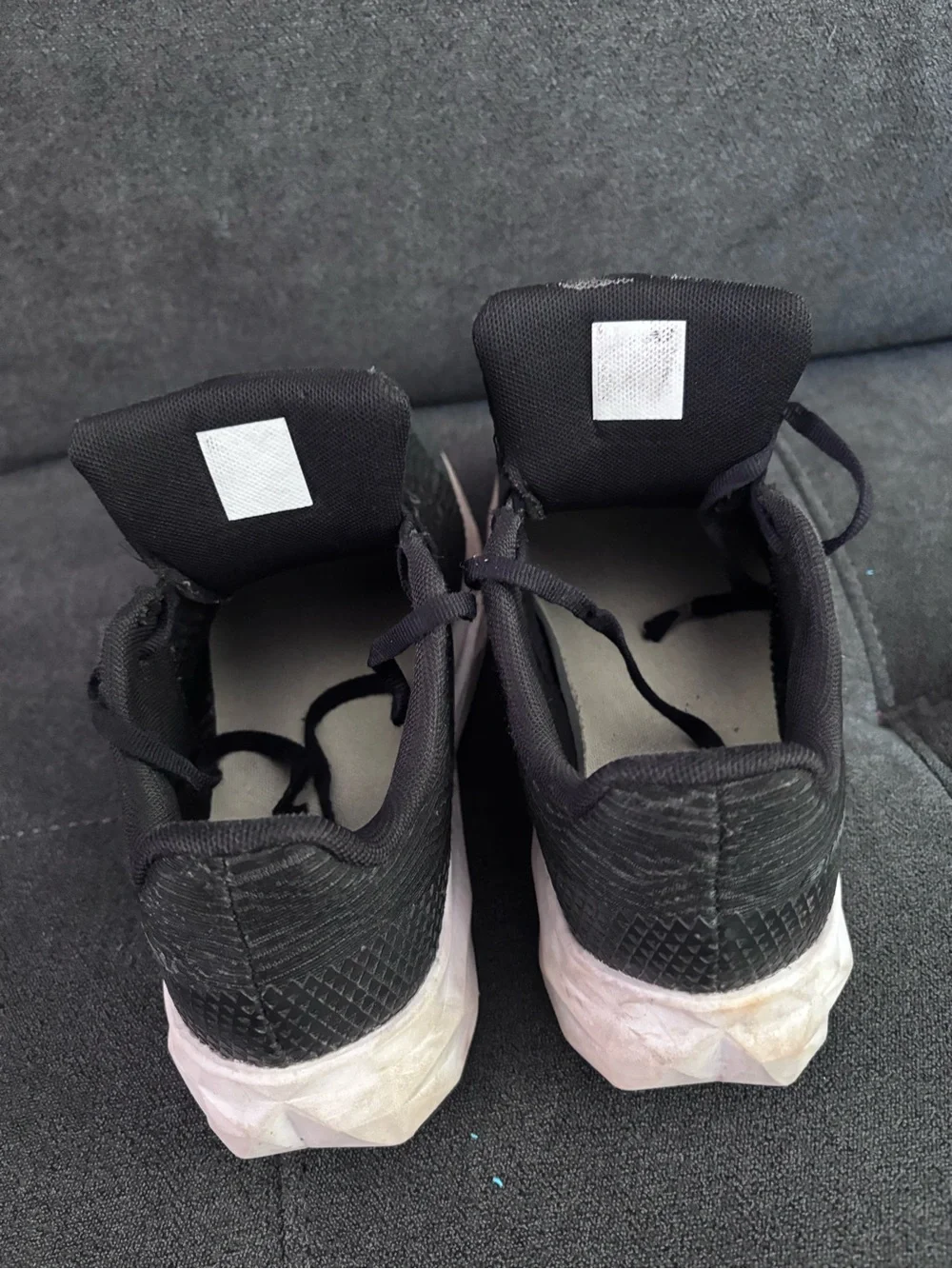 New Balance Boys Black Running Shoes